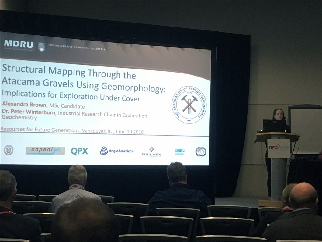 AAG member presentation at the RFG conference